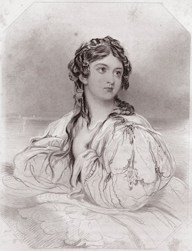 Desdemona, from the play Othello, 'Gallery of the Women of