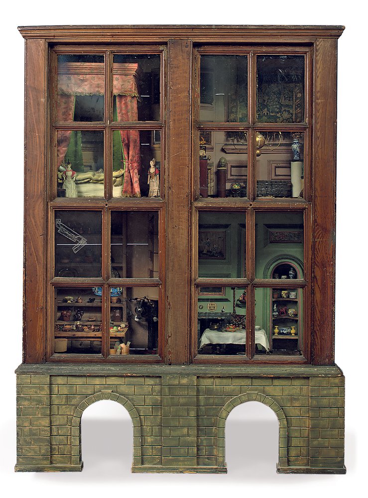 George II grained four-room 