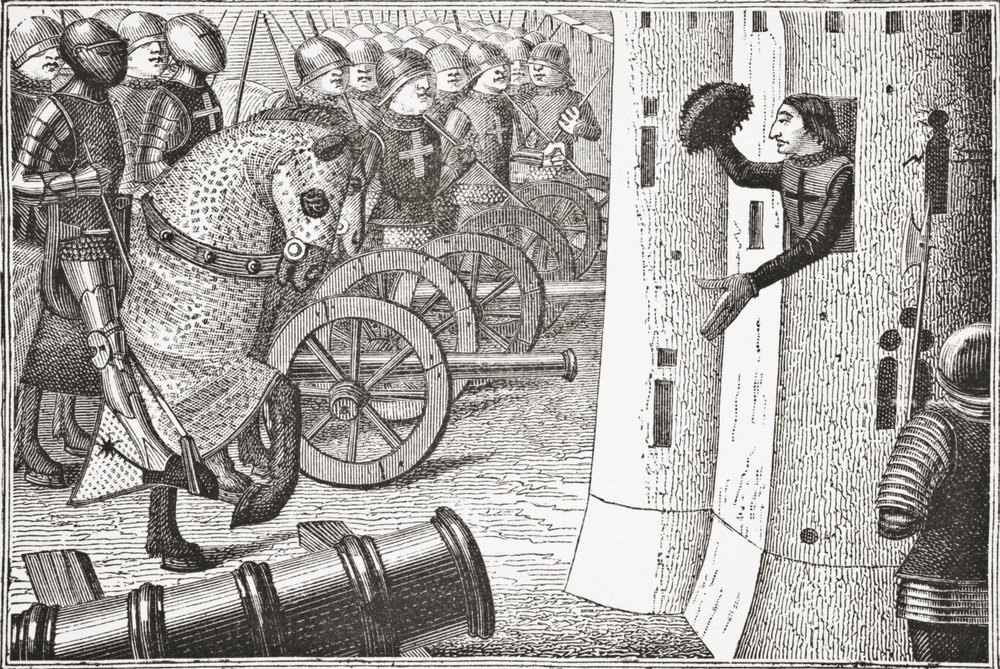 How Jean Duc Alencon took the said Town of Alencon by English School