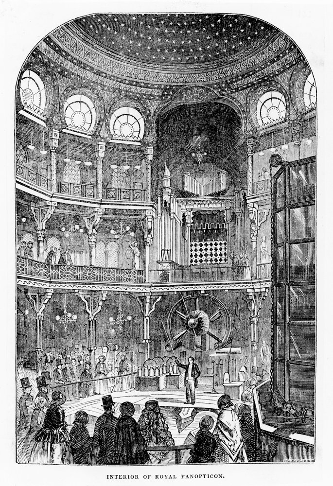 View of the Royal Panopticon of Science and Art