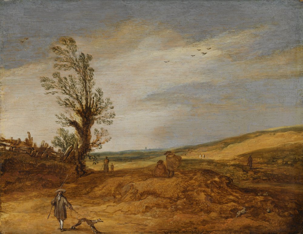 A View in the Dunes by Esaias I van de Velde