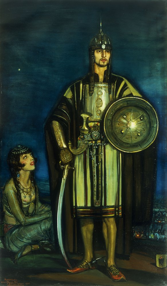 Rudolph Valentino in the Black Falcon by Federico Armando Beltran-Masses