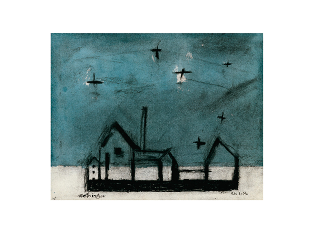 Night Landscape by Feininger Lyonel