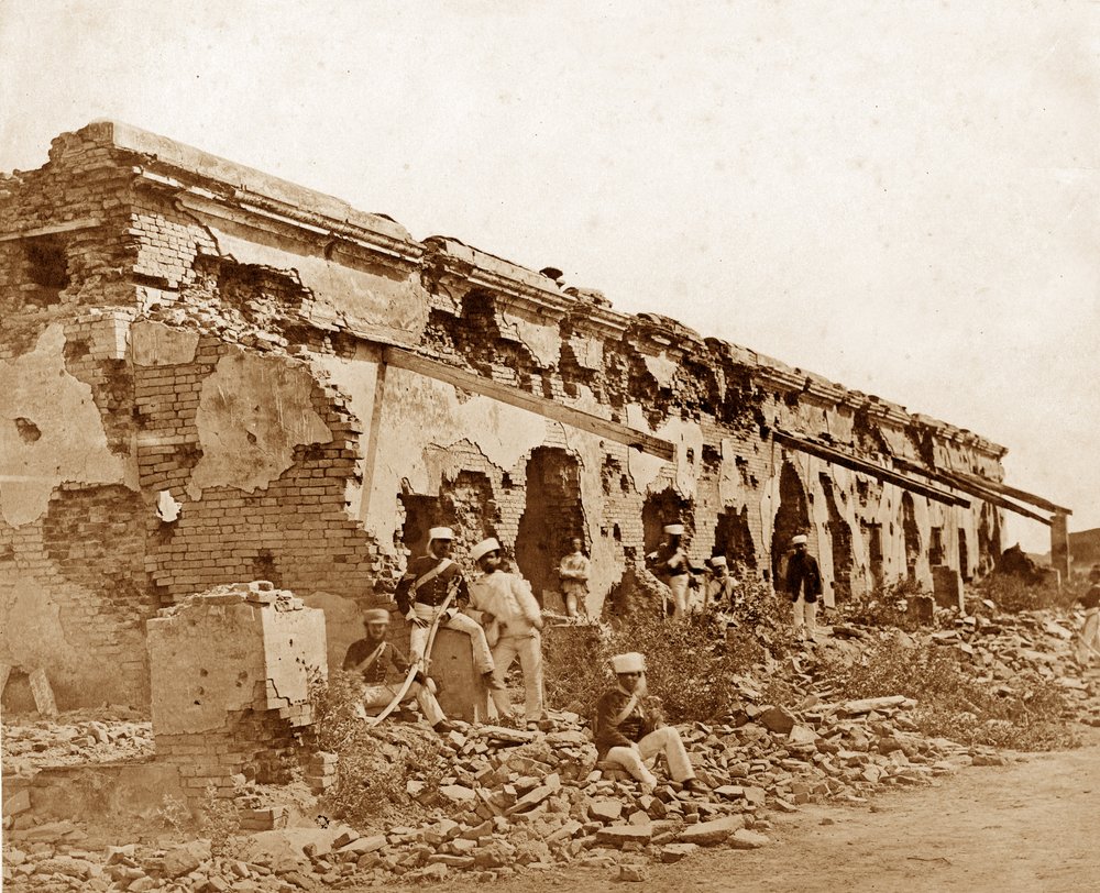Gen Wheeler's Entrenchment at Cawnpore, March 1858