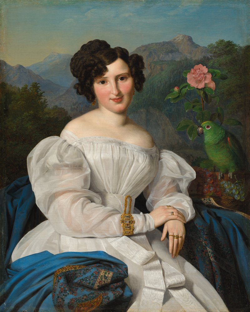 Countess Széchenyi by Ferdinand Georg Waldmüller