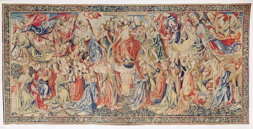 The Last Judgement: The Redemption of Man, Brussels Workshop by Flemish School