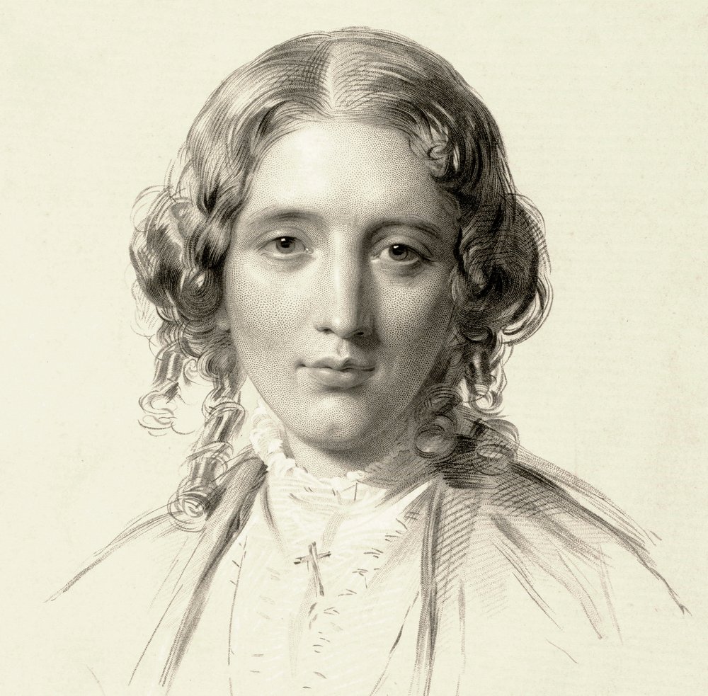 Portrait of Harriet Beecher Stowe by Francis Holl