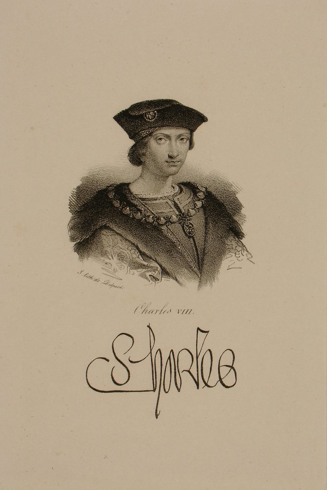 Charles VIII (1470-98) King of France by Francois Seraphin Delpech