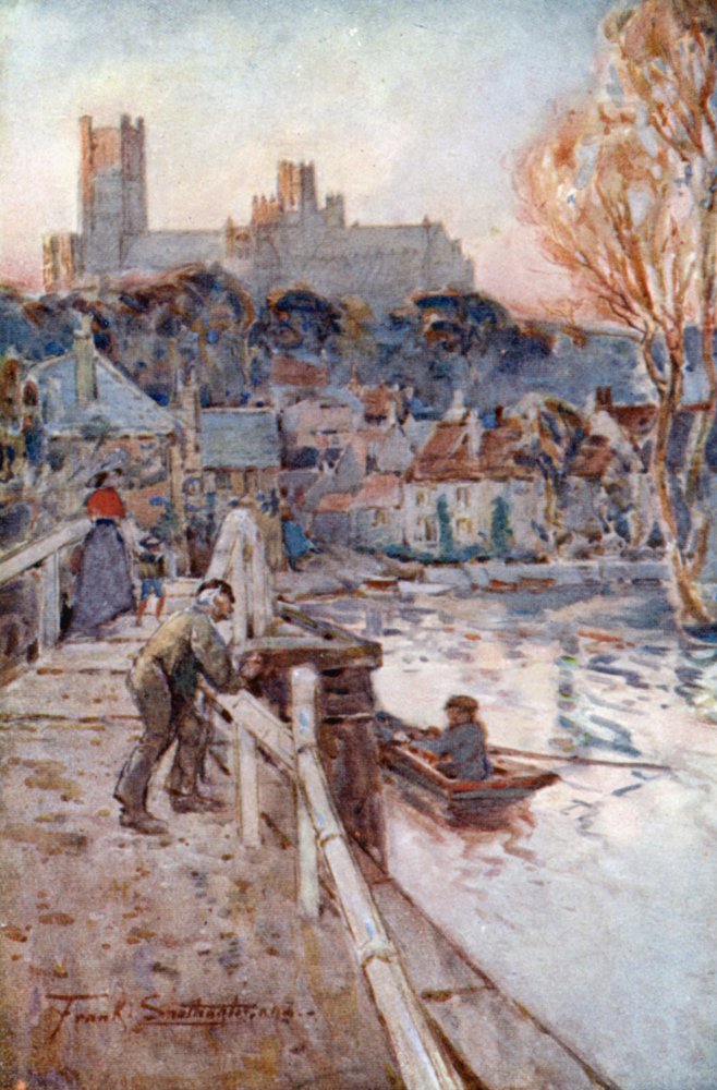 Ely at Eventide by Frank Southgate