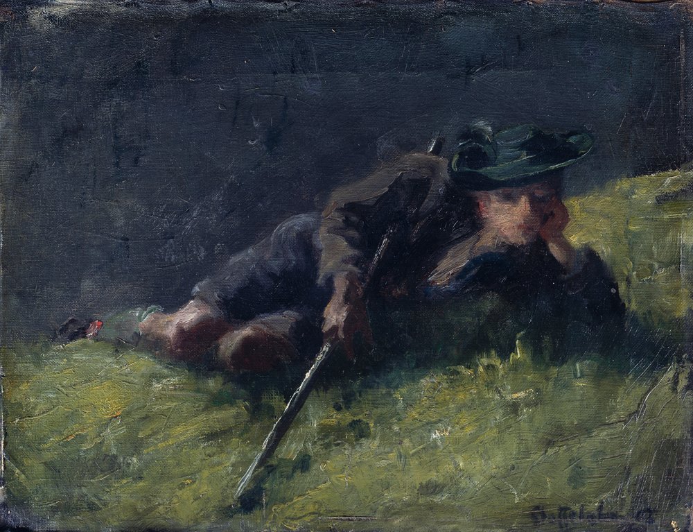 Shepherd Boy by Franz Marc
