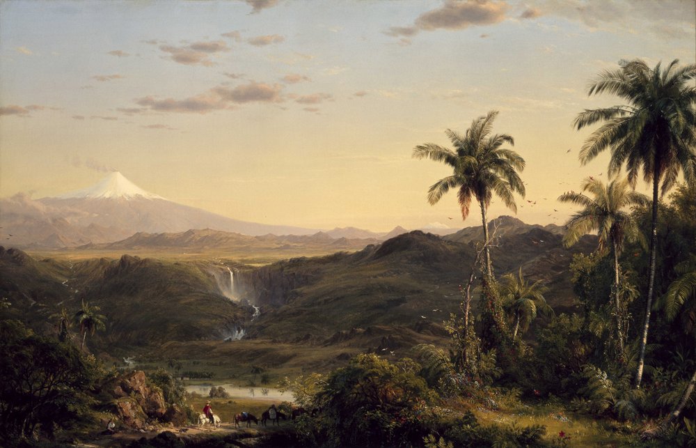 Cotopaxi, 1855 by Frederic Edwin Church