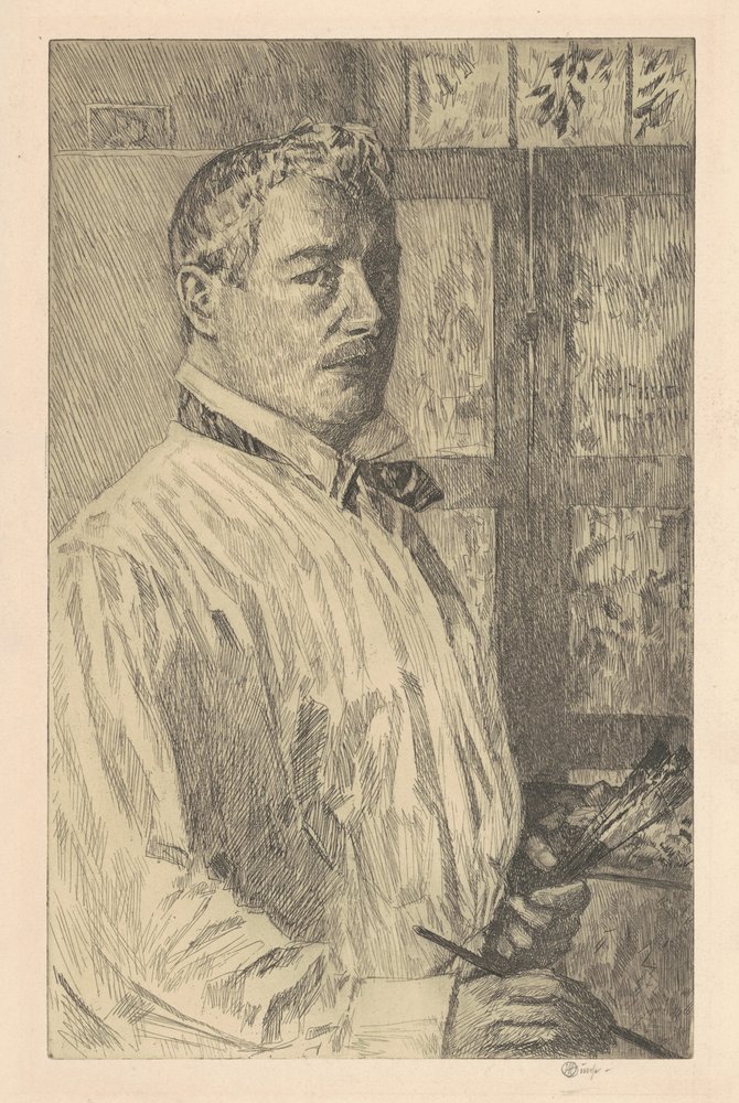 Self-Portrait, 1916 by Frederick Childe Hassam