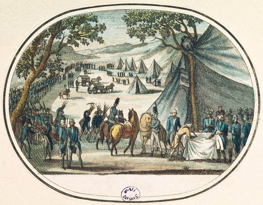 Pacification of the Vendee by General Hoche by French School