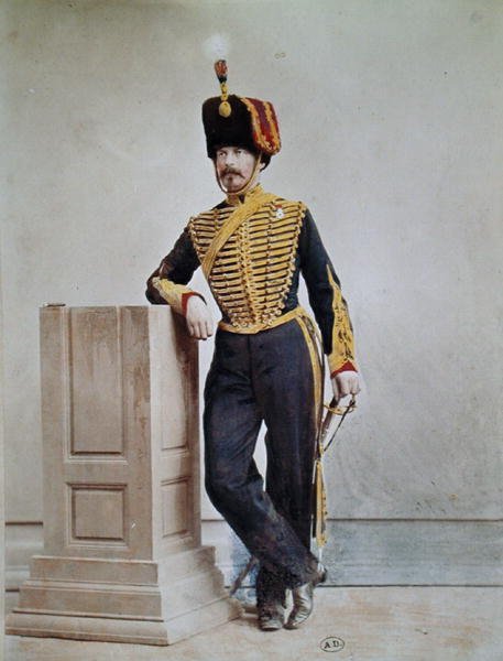 French Soldier at the time of the Second Empire by French Photographer
