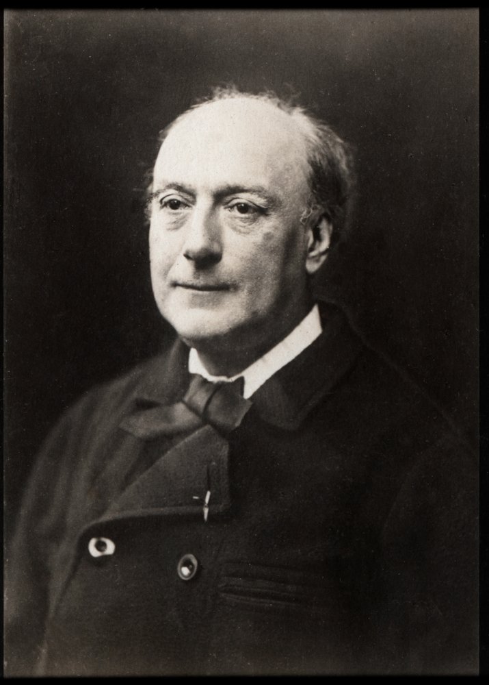 Portrait of Theodore de Banville by French Photographer