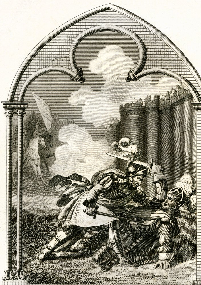 Combat of Viscount de Turenne and Chevalier d
