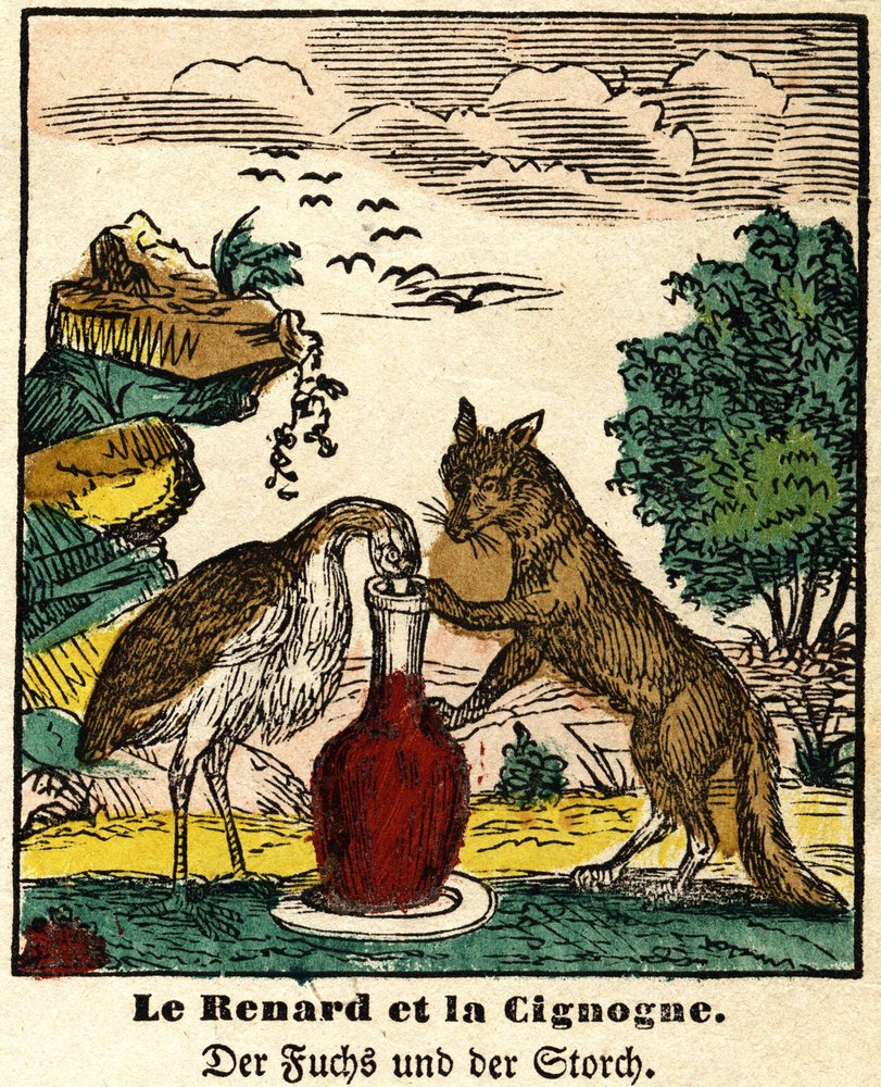The Wolf and the Lamb Fables from La Fontaine by Doré