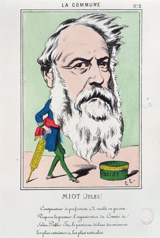 Jules Miot, 1871 by French School: Premium art reproduction