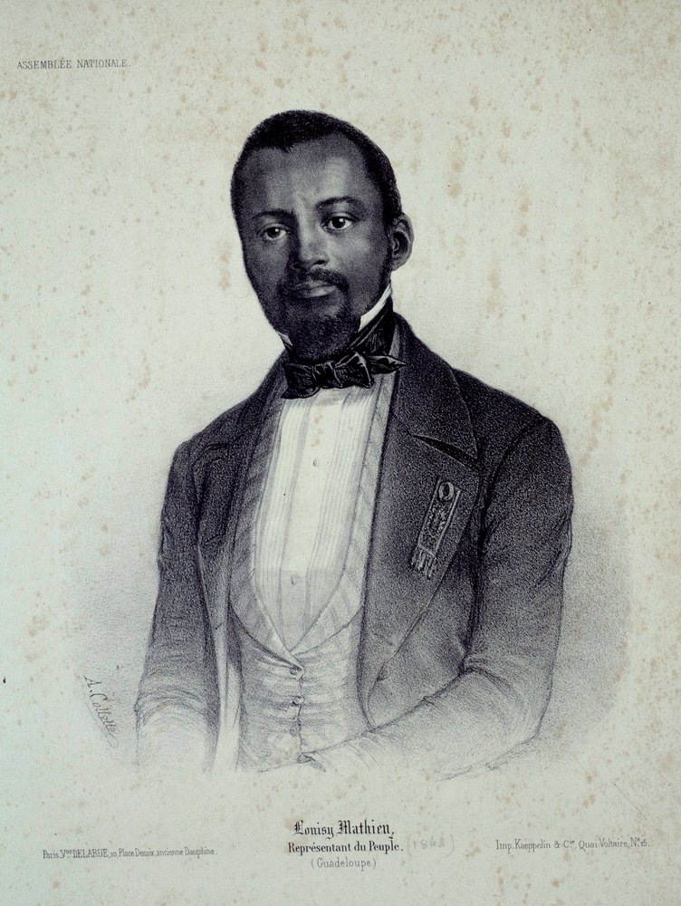 Portrait of Louisy Mathieu by French School