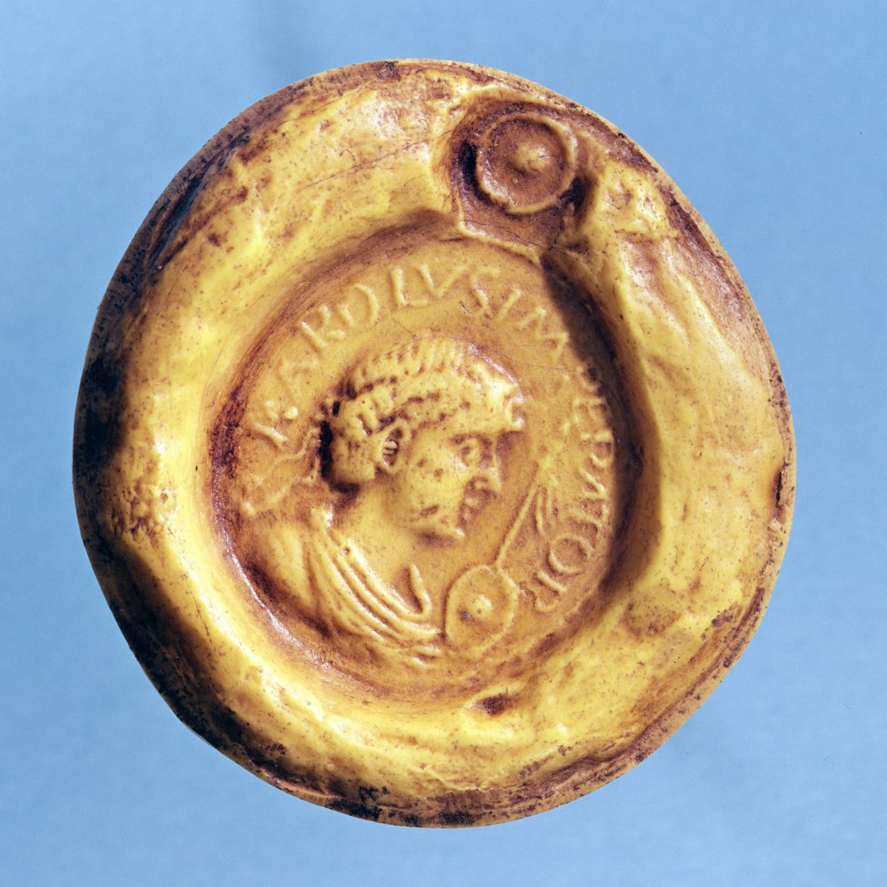 Seal of Charles III the Fat, King of France and Holy Roman Emperor