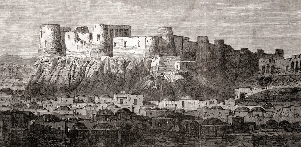 The Citadel of Herat and Qala Iktyaruddin, Herat, Afghanistan, from 