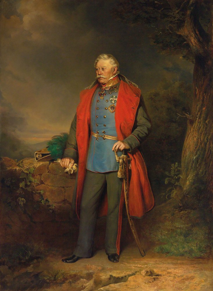 Field Marshal Josef Graf Radetzky of Radetz by Georg Decker