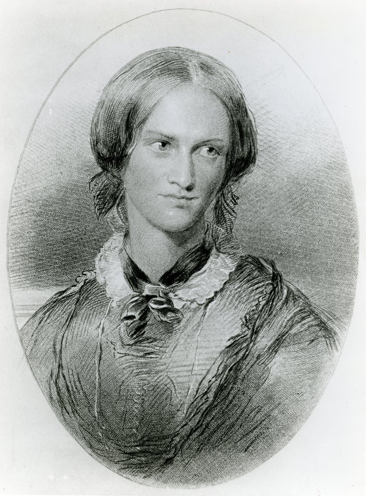 Charlotte Bronte, engraved by James Charles Armytage by George Richmond
