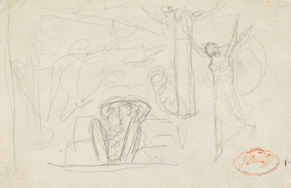 Figure Composition Study 38 by George Romney