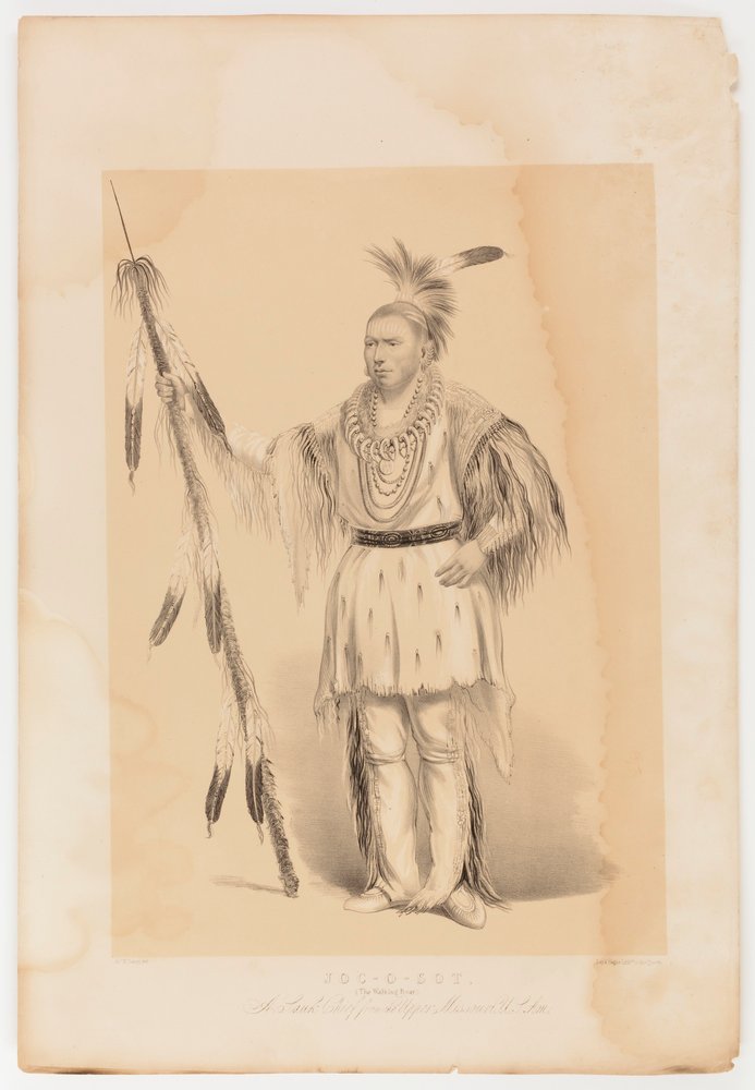Joc-o-sot, the Walking Bear by George Catlin
