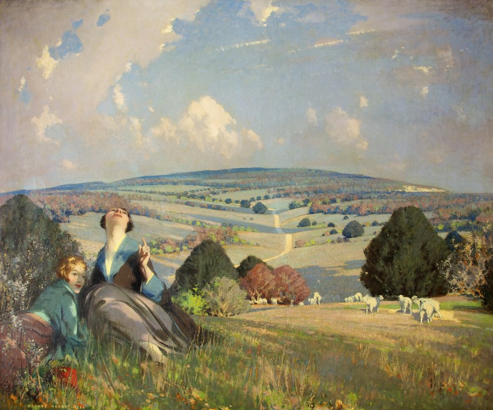 The Lark by George F. Henry: Premium art reproduction
