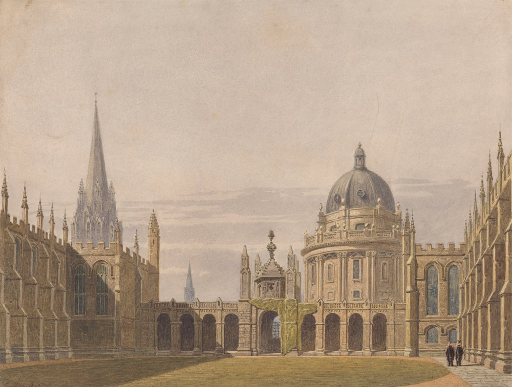 The Quadrangle, All Soul's, Oxford by George Pyne
