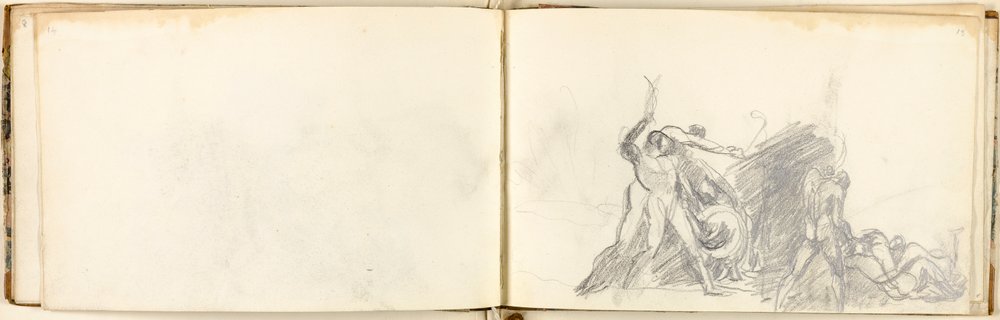 Sketchbook by George Romney: Premium art reproduction