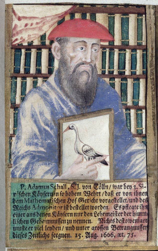Father Adam Schall von Bell (1591-1666) in Chinese Costume