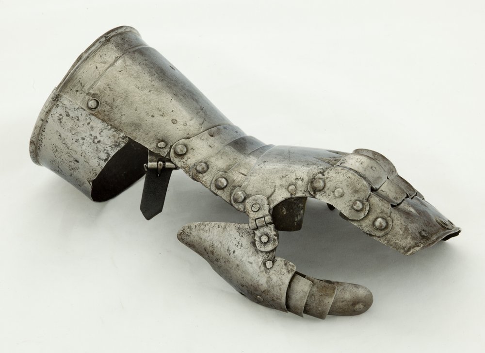 Left Gauntlet, c.1490-1510 by German School: Fine art print