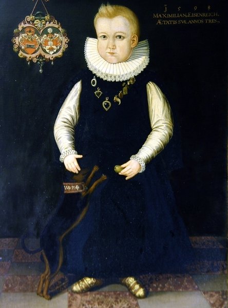 Portrait of Maximilian Eisenreich, Aged 3 by German School