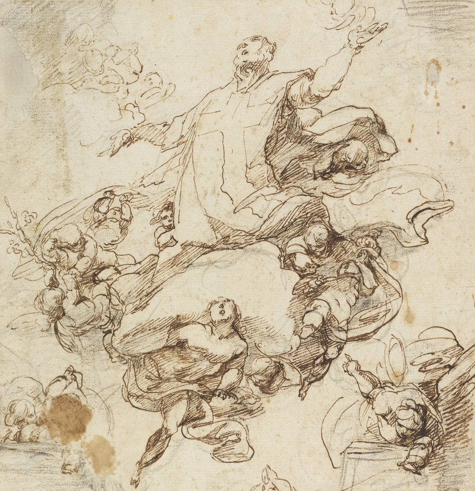 Glorification of St. Filippo Neri by Giacomo Farelli