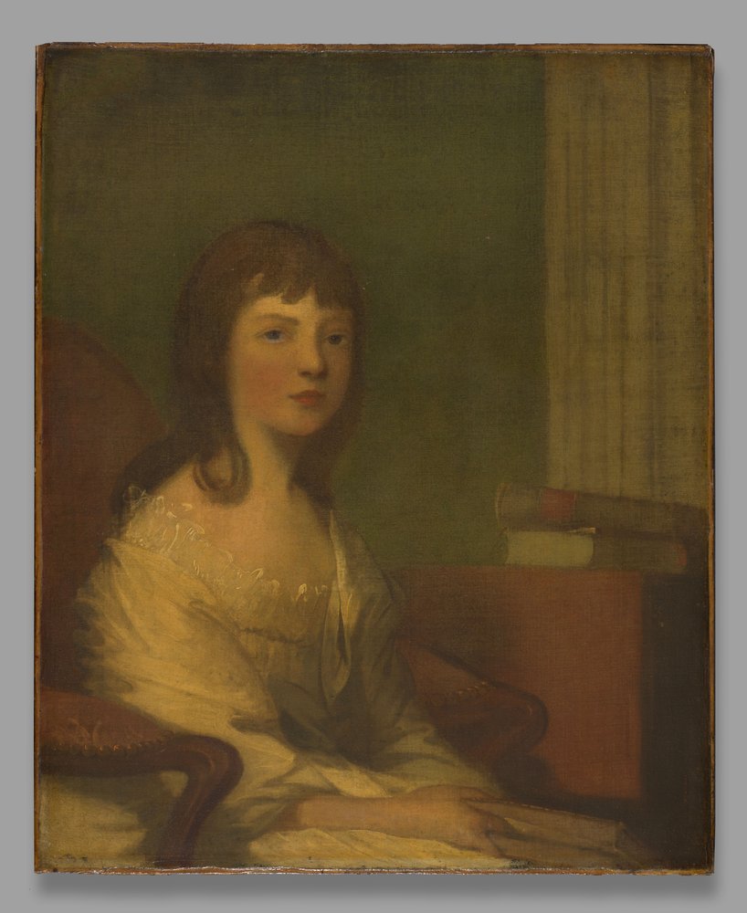 Theodosia Burr (later Theodosia Burr Alston, 1783-1812) by Gilbert Stuart
