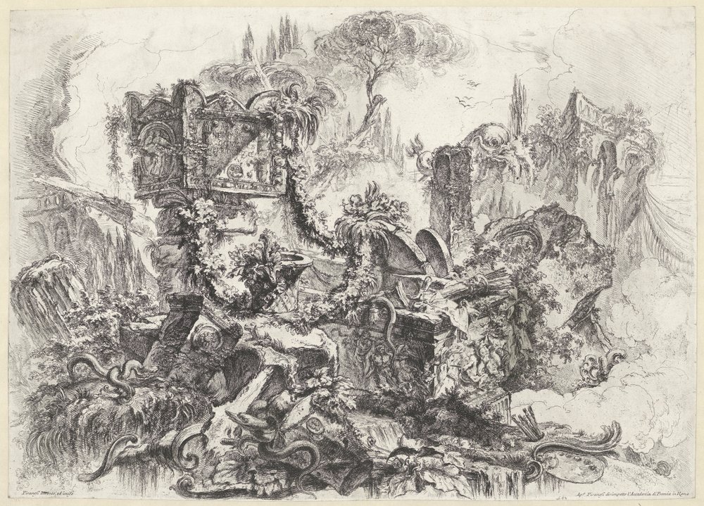 Tomb of Nero by Giovanni-Battista Piranesi