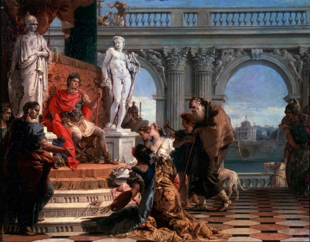 Maecenas presenting the Arts to Augustus, 1743 by Giovanni-Battista Tiepolo