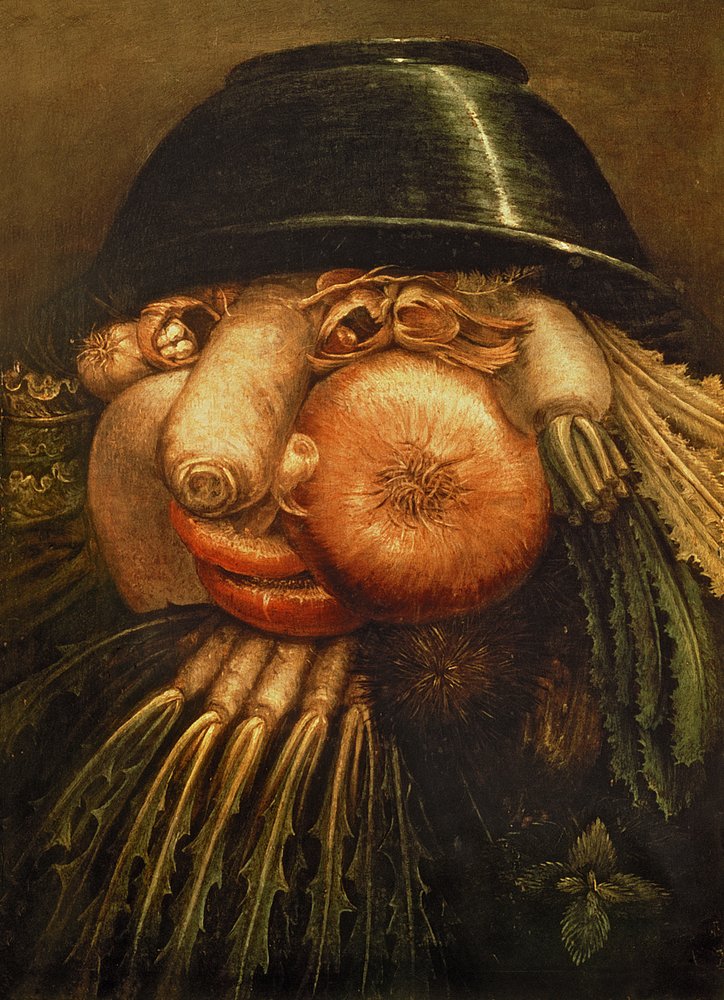 The Vegetable Gardener, c.1590 by Giuseppe Arcimboldo
