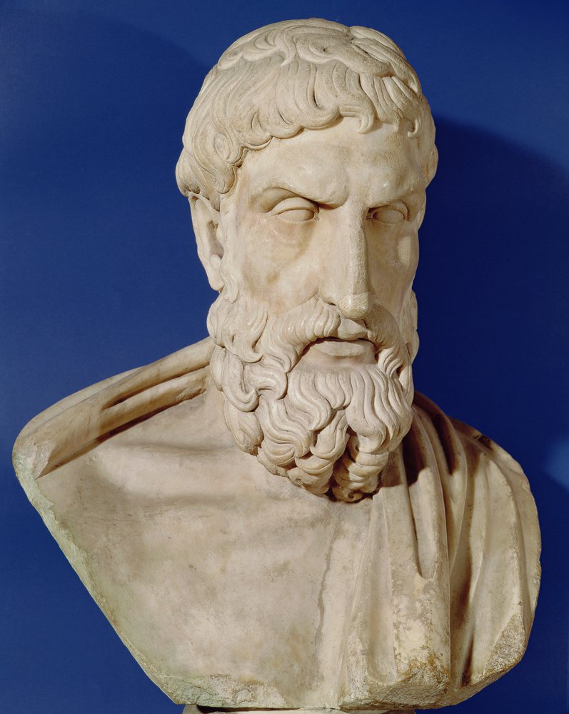 Bust of Epicurus (341-270 BC) by Greek