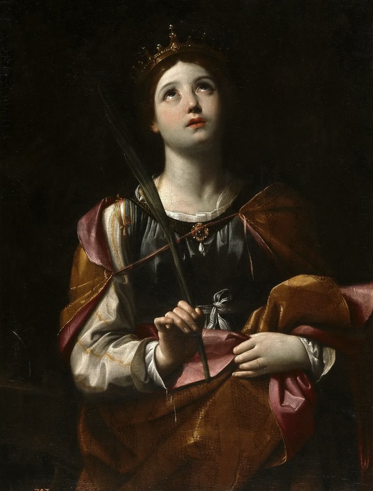 Saint Catherine of Alexandria, ca. 1606 by Guido Reni