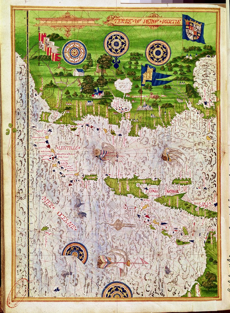 Fol. 47v Map of Peru, from 