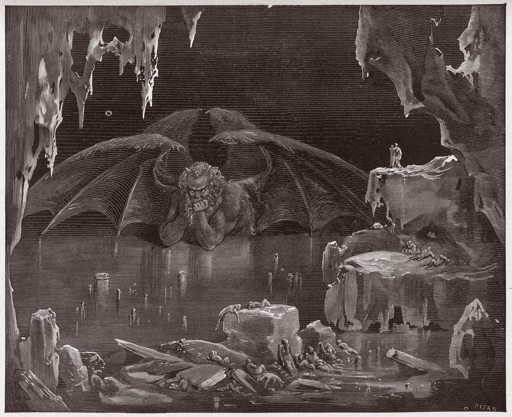 The Divine Comedy, Inferno, Canto 34: Lucifer, King of Hell
