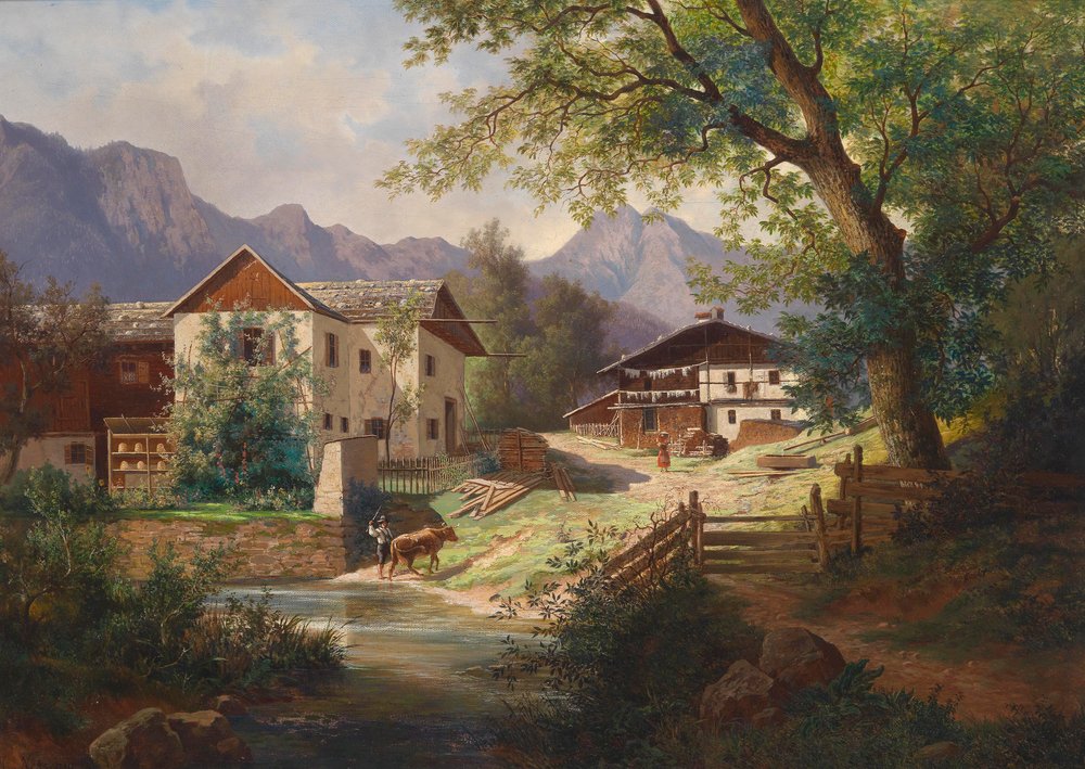 Rural Idyll by H. Nessenyi