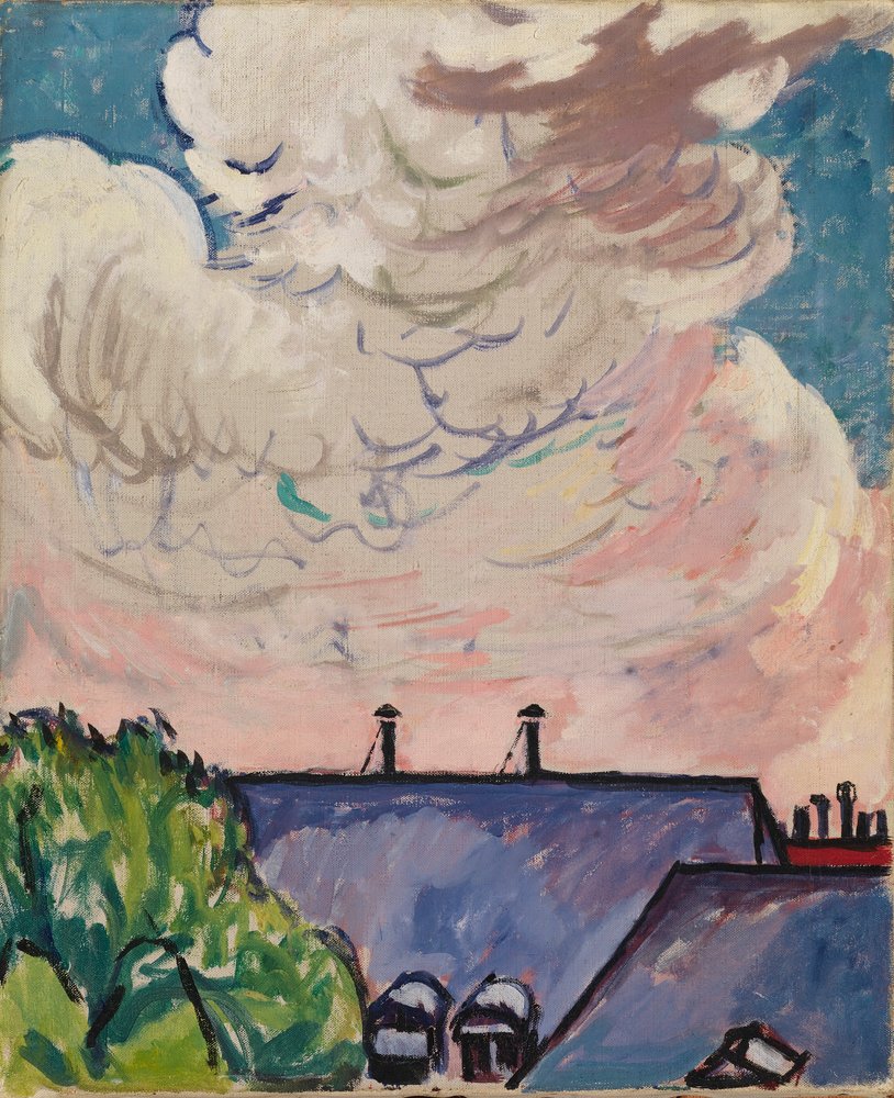 Clouds by H. Lyman Sayen: Highest-quality art reproduction