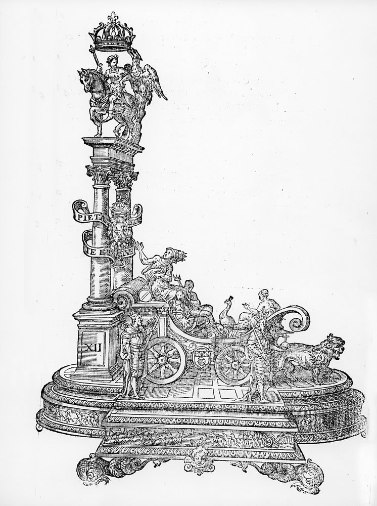 Triumphal Car, from Maximilian’s Triumphal Procession, c.1516-18 by Hans Burgkmair