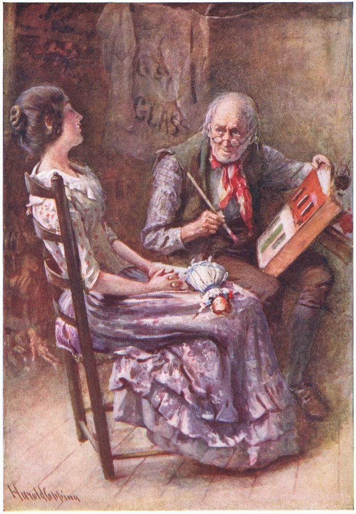 Caleb Plummer and His Blind Daughter, illustration for 'Character ...
