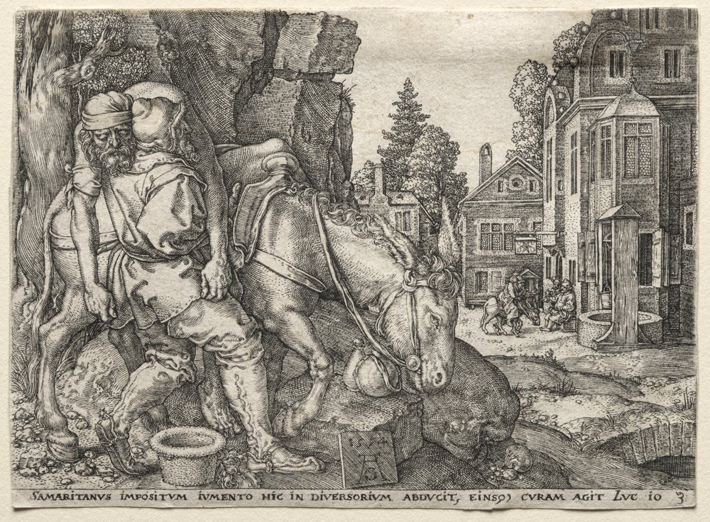 The Parable of the Good Samaritan: The Good Samaritan Putting the ...