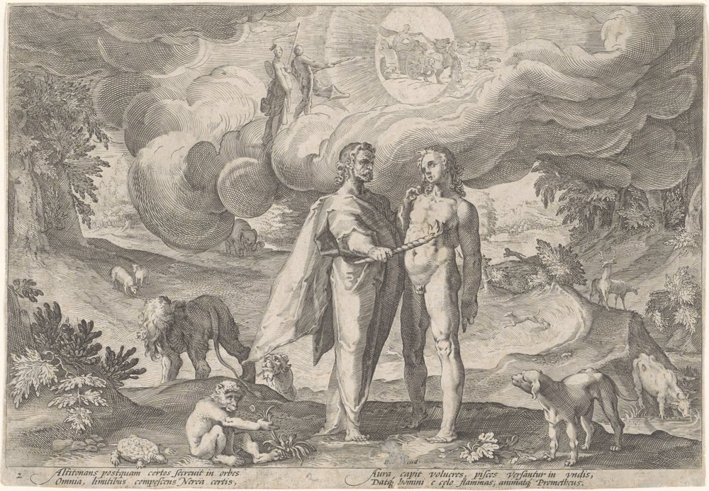 Prometheus Creates the First Man